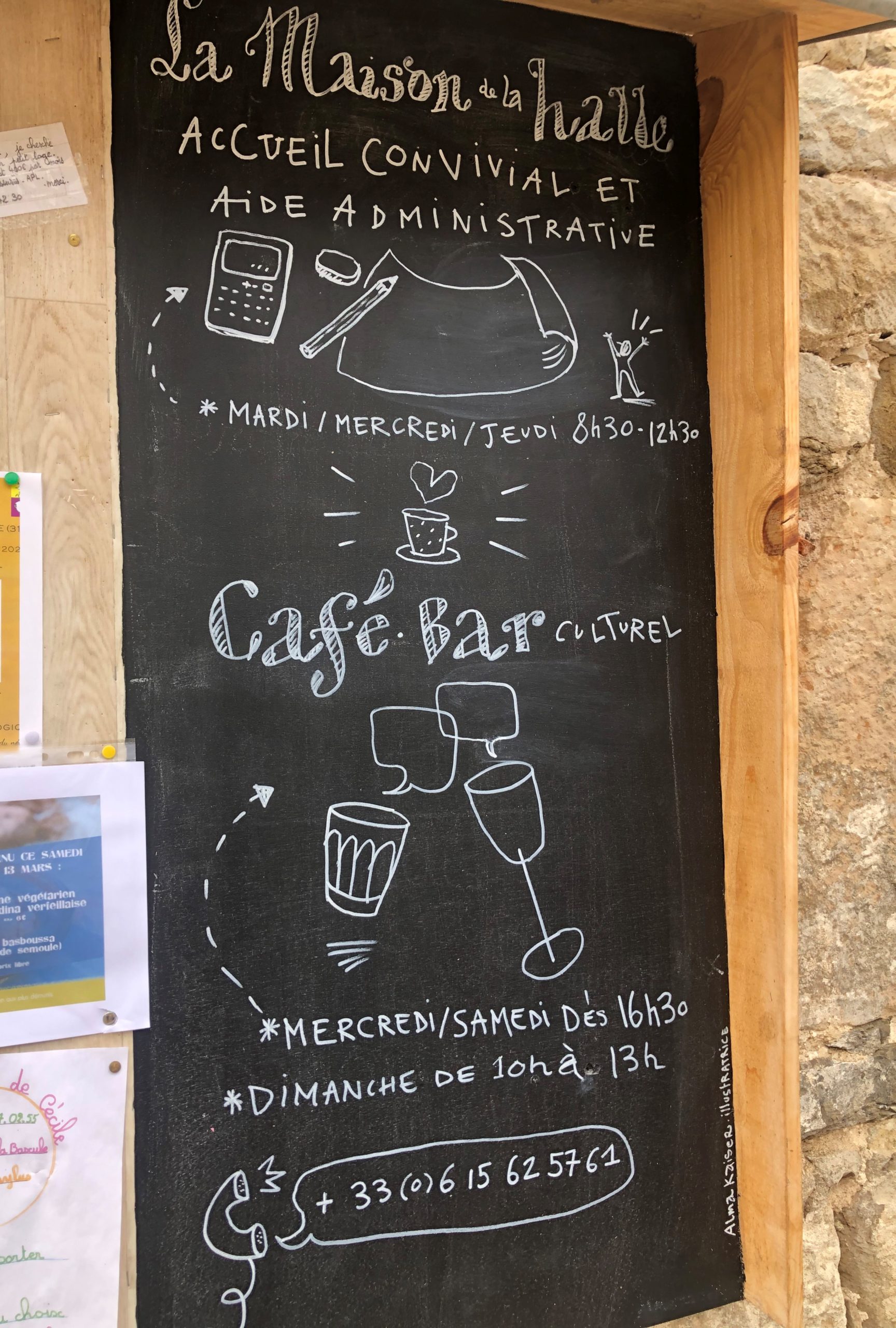 Accueilconvivial et aide adminsitrative